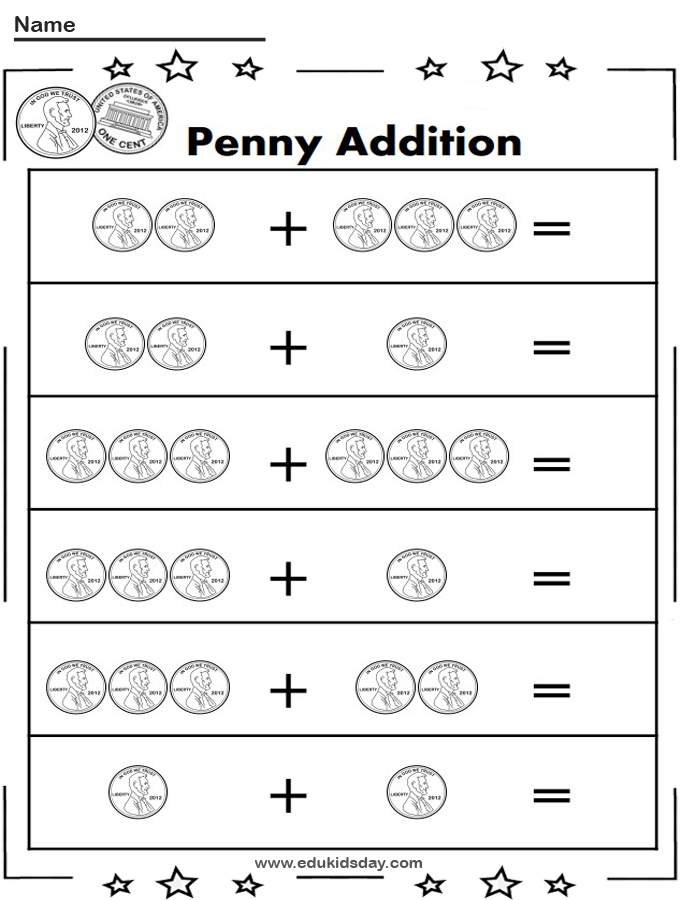 Free Printable Addition 1 Digit Worksheets for Kids - Edukidsday.com