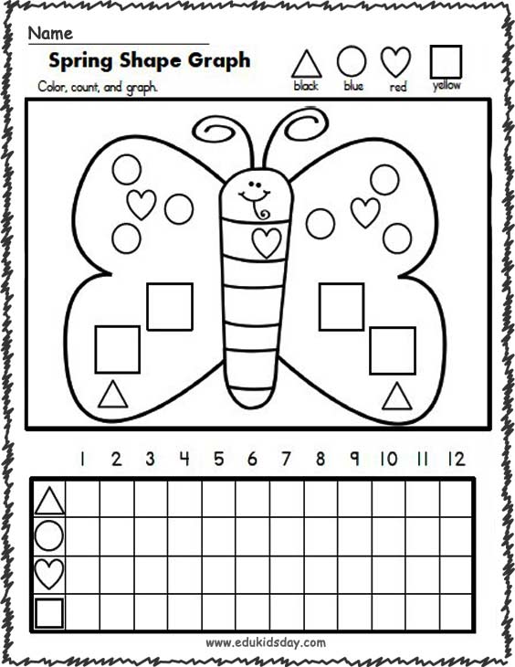 Free 5 Best of Printable Spring Worksheets For Kindergarten