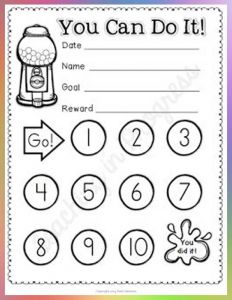 Potty Chart Ideas For Your Child - Edukidsday.com