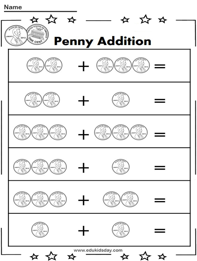 free printable addition 1 digit worksheets for kids