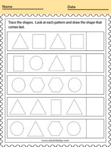 Printable Counting Worksheet for Kindergarten – Math Worksheet for Kids ...