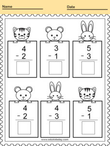 Edukidsday.com - Free Printable Worksheets