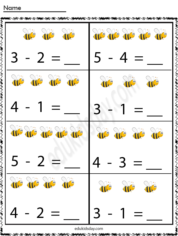 math 1st grade subtraction